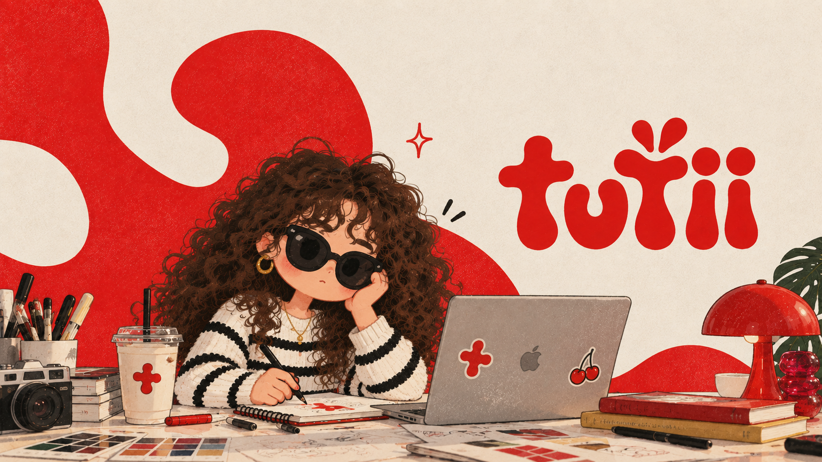 Tutii tasarım stüdyosu portföy kapağı